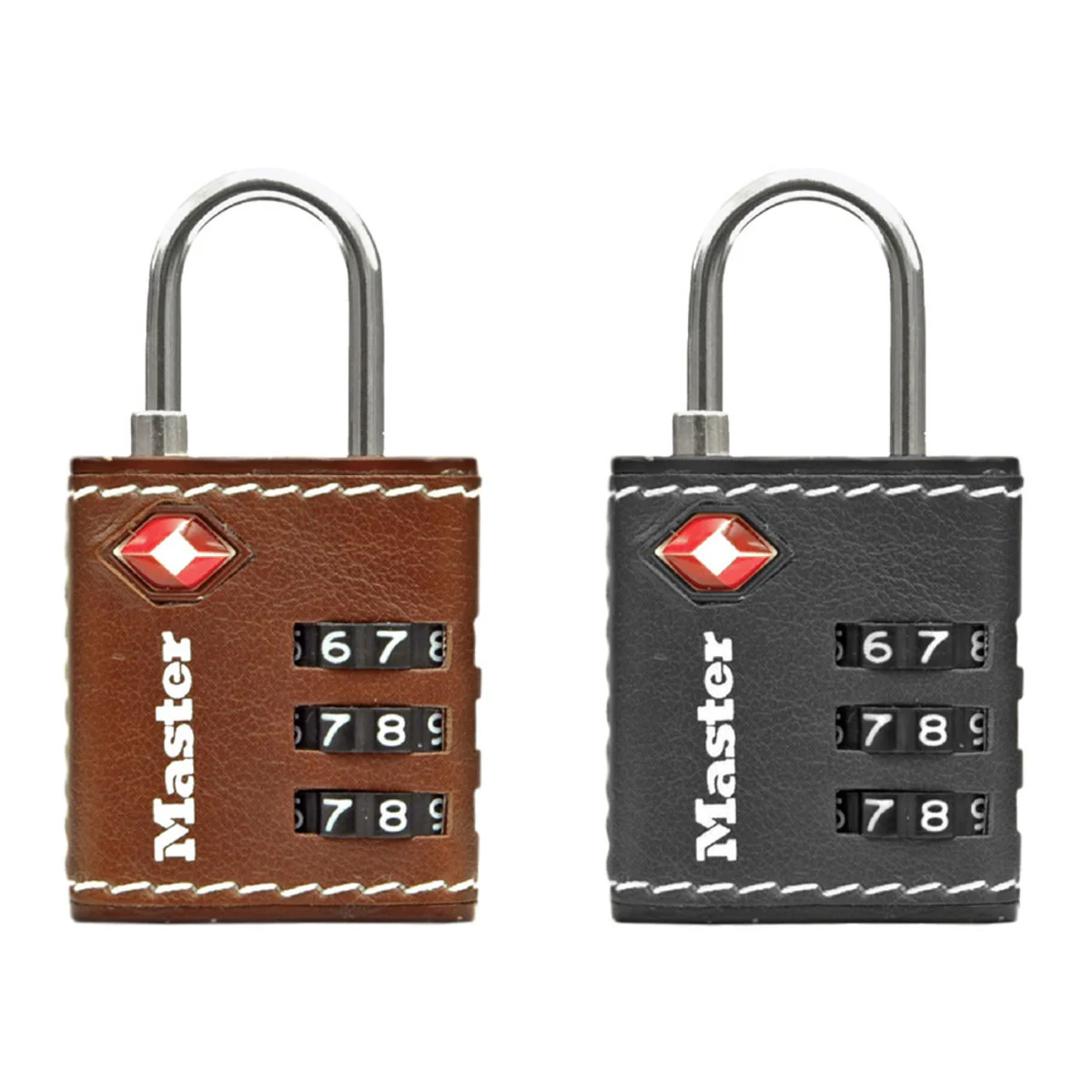 Set Your Own Combination TSA Lock, Assorted Colors, 1-1/4 in Wide - Image 2
