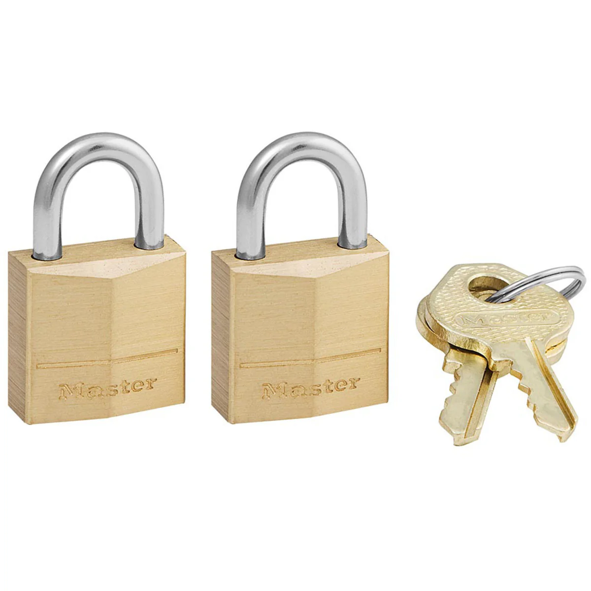 3/4in (19mm) Wide Solid Brass Body Padlock