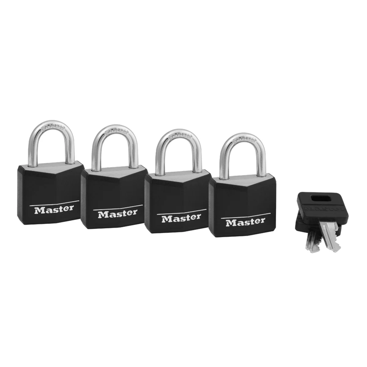 Vinyl-Covered Solid Body Padlock, 1-3/16 in Wide - Image 2