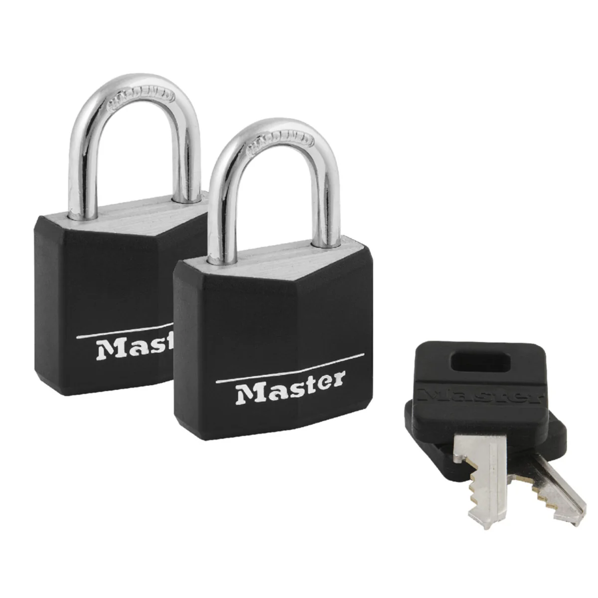 Vinyl-Covered Solid Body Padlock, 1-3/16 in Wide - Image 4