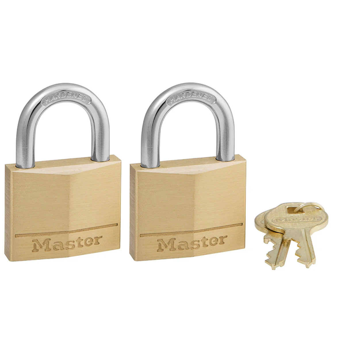 1-9/16in (40mm) Wide Solid Brass Body Padlock - Image 2