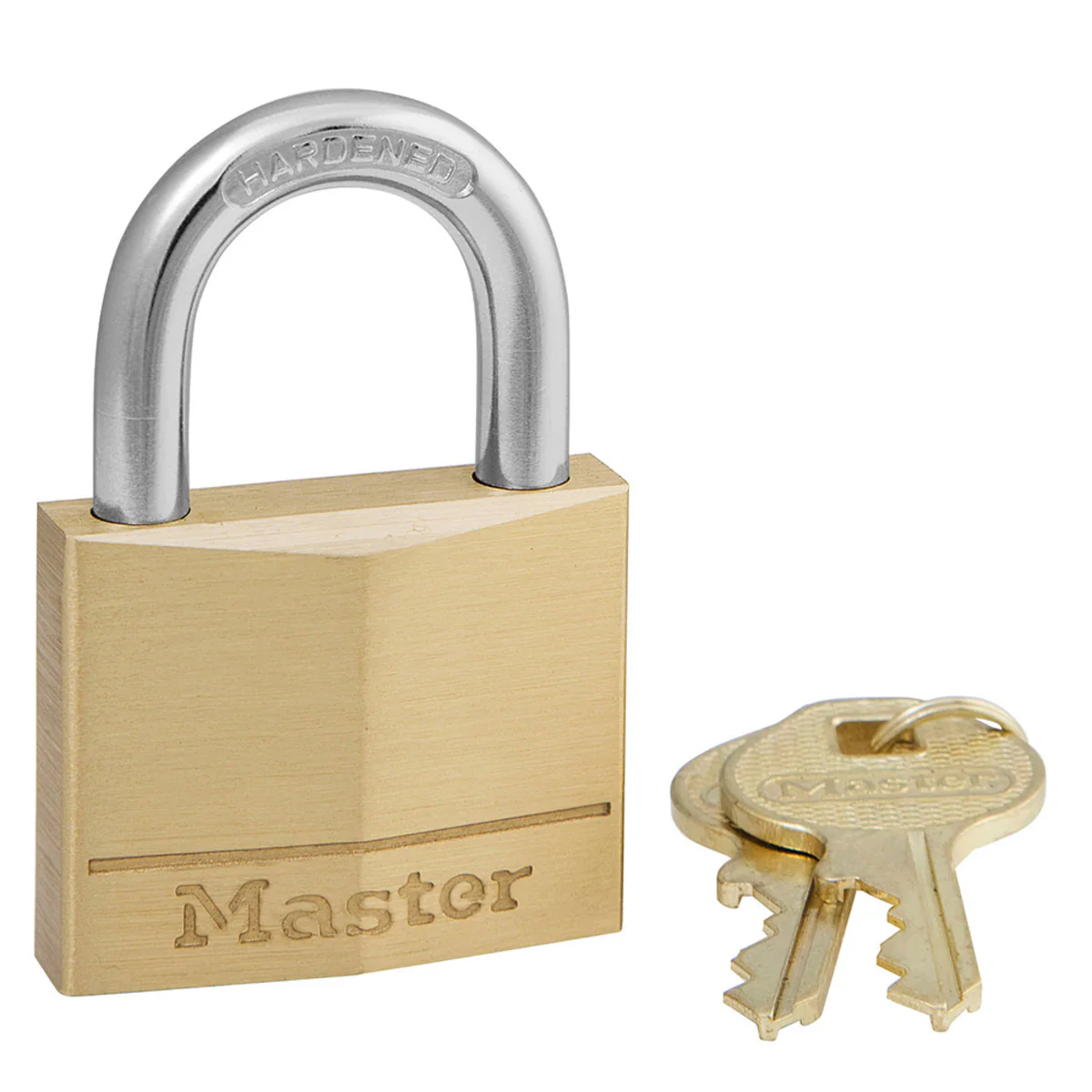1-9/16in (40mm) Wide Solid Brass Body Padlock - Image 3