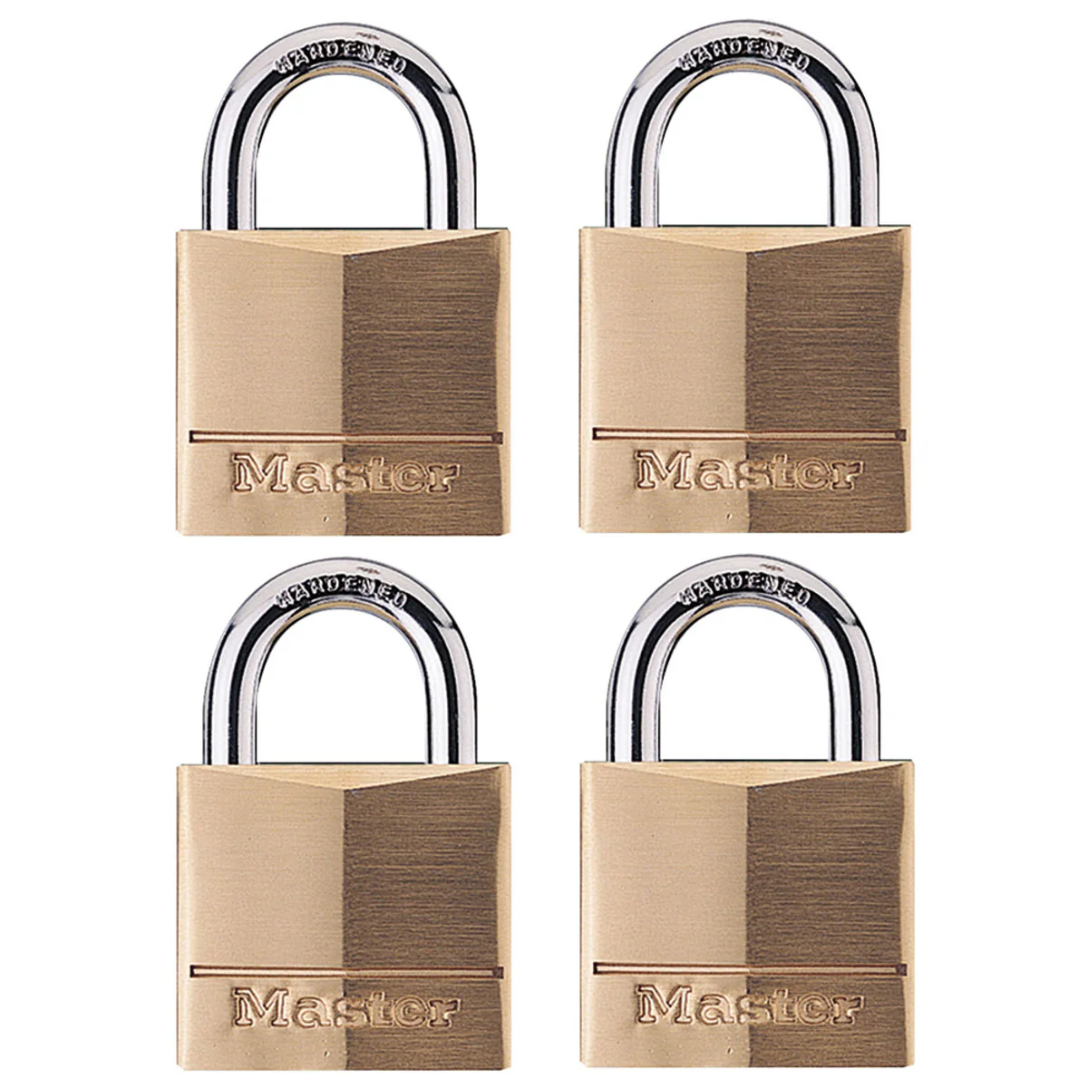 1-9/16in (40mm) Wide Solid Brass Body Padlock - Image 5