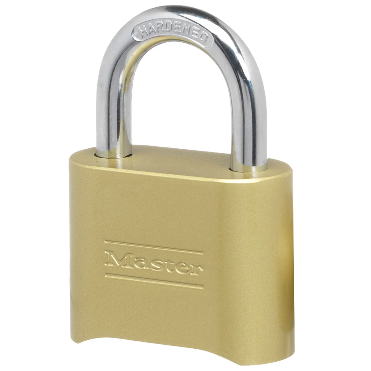 Bronze Solid Body Combination Lock, 2 in Wide - Image 5