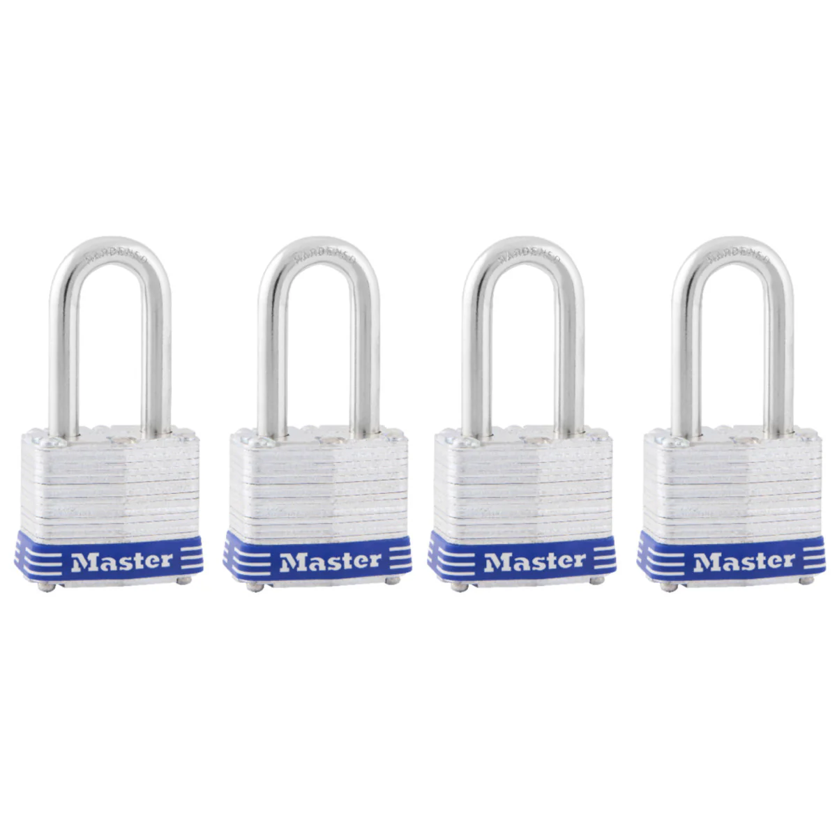 Laminated Steel Padlock, Pin Tumbler, 1-9/16 in Wide - Image 2