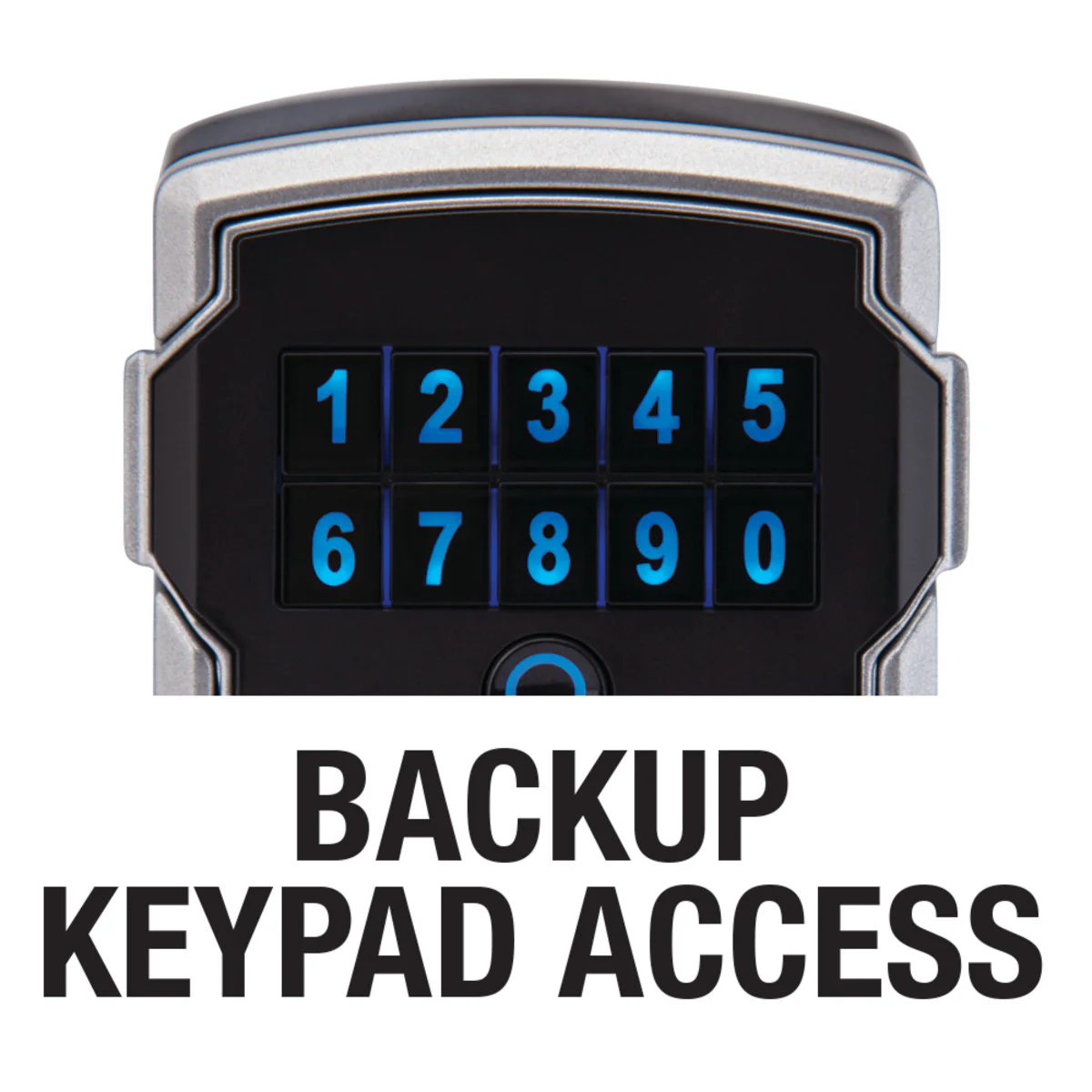 Bluetooth® Metal Wall Mount Lock Box, 3-1/4 in Wide - Image 4