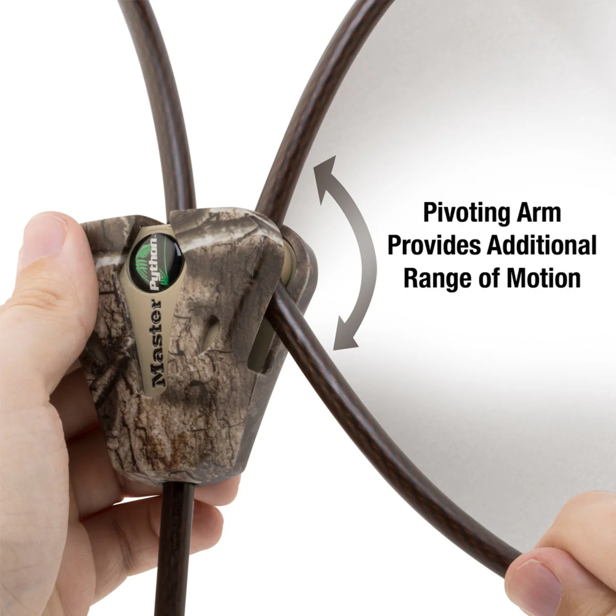 Adjustable Cable Lock, Mossy Oak® Blaze Python™ Lock, 6 ft x 5/16 in - 2-Pack - Image 11