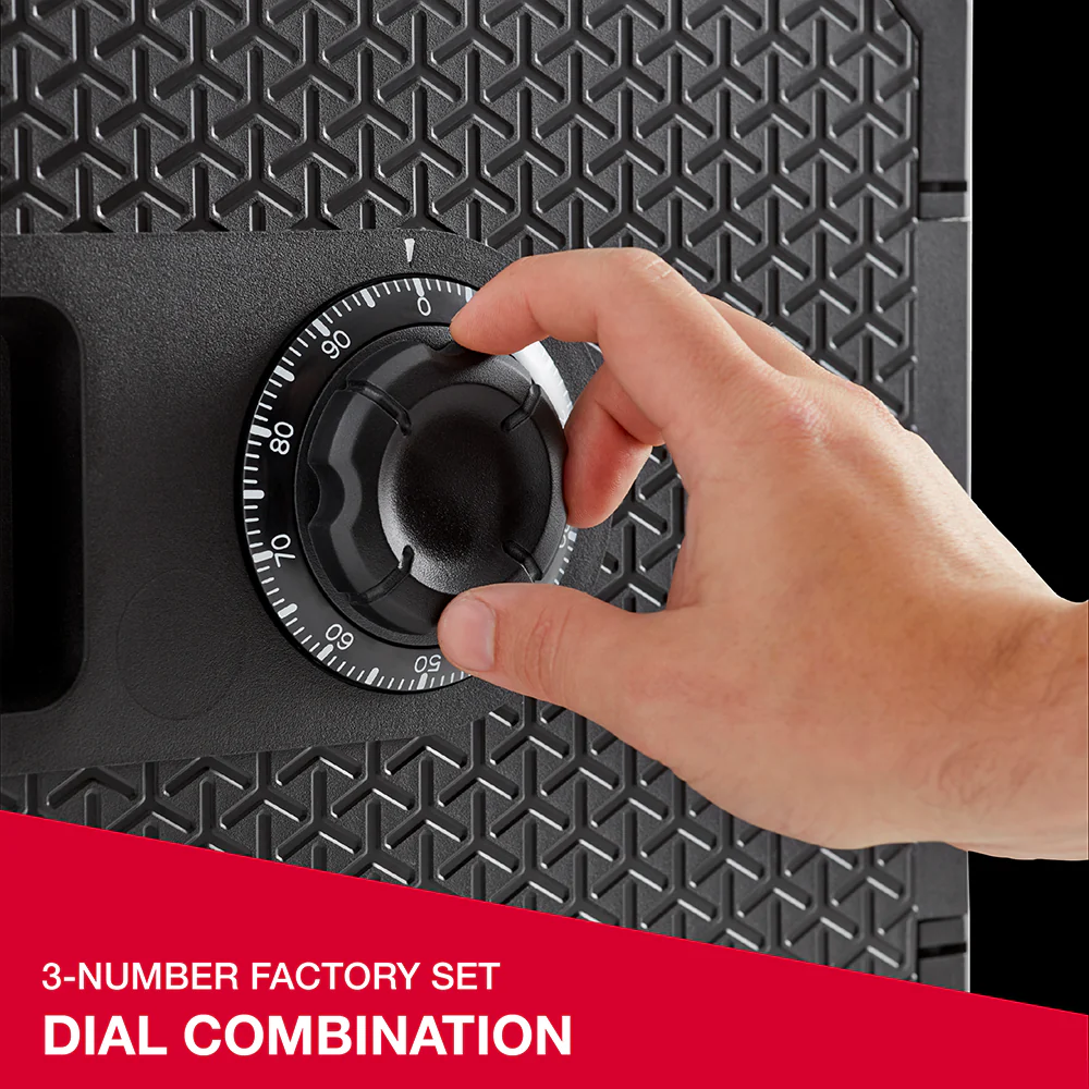 Fireproof and Waterproof Safe with Dial Combination FPW082C - Image 5