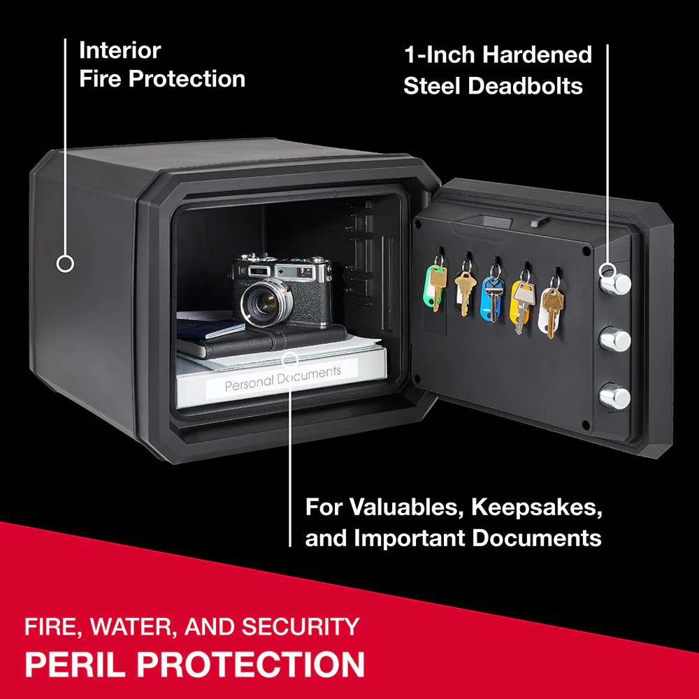 Fireproof and Waterproof Safe with Dial Combination FPW082C - Image 6