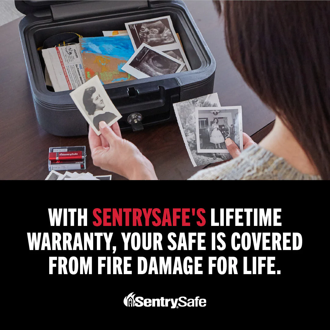 Fireproof and Waterproof Safe with Dial Combination FPW082C - Image 8