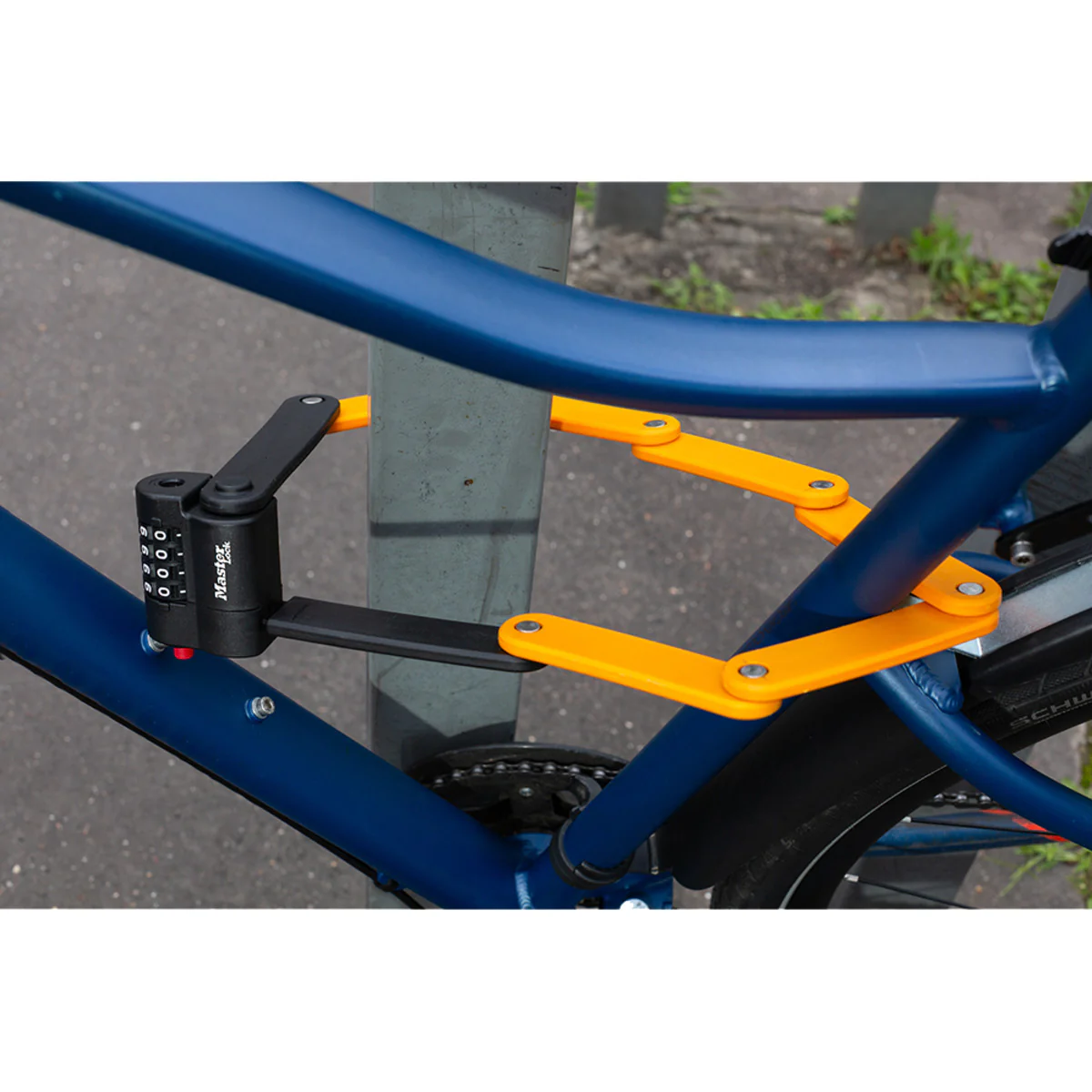 Heavy Duty Folding U-Lock, Combination Design, 4/5 ft - Image 5