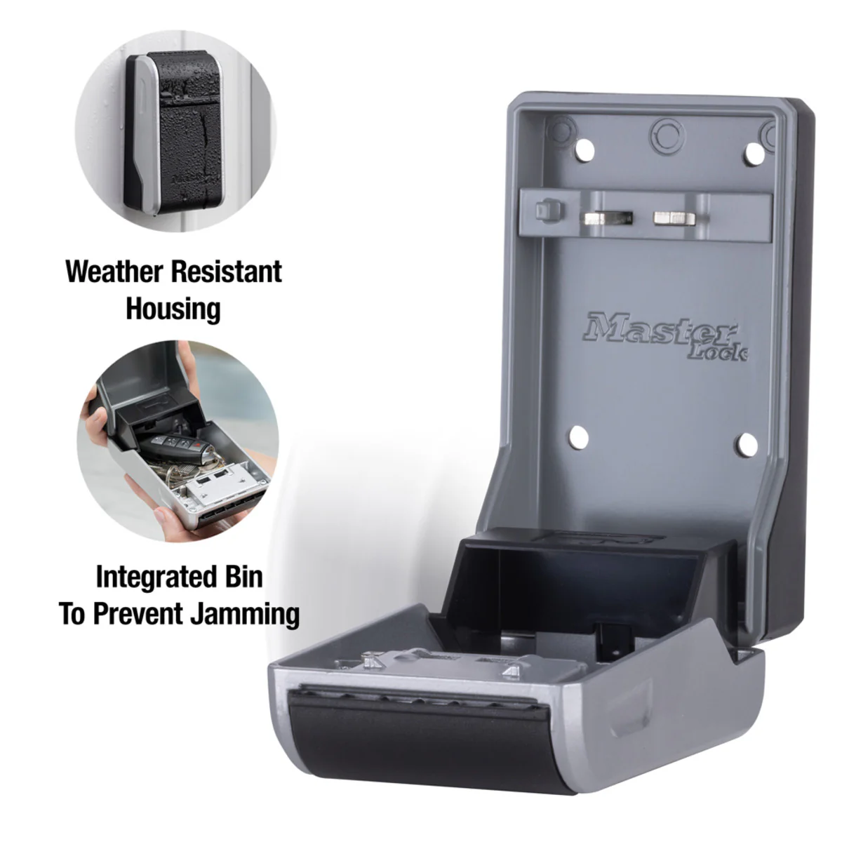 Large Wall Mount Key Lock Box - Image 3
