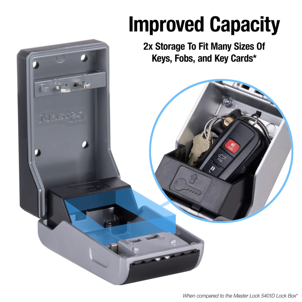 Large Wall Mount Key Lock Box - Image 4