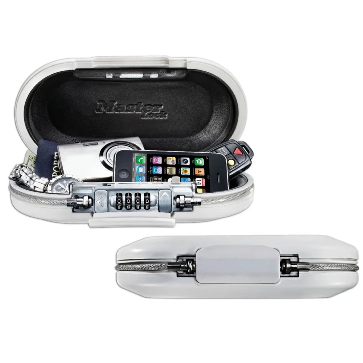 Set Your Own Combination Portable Personal Safe, 2.3 in x 9.5 in x 4.9 in - Image 3