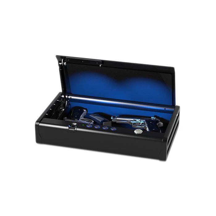 QAP2BLX XL Quick Access Biometric Pistol Safe with Lights - Image 2