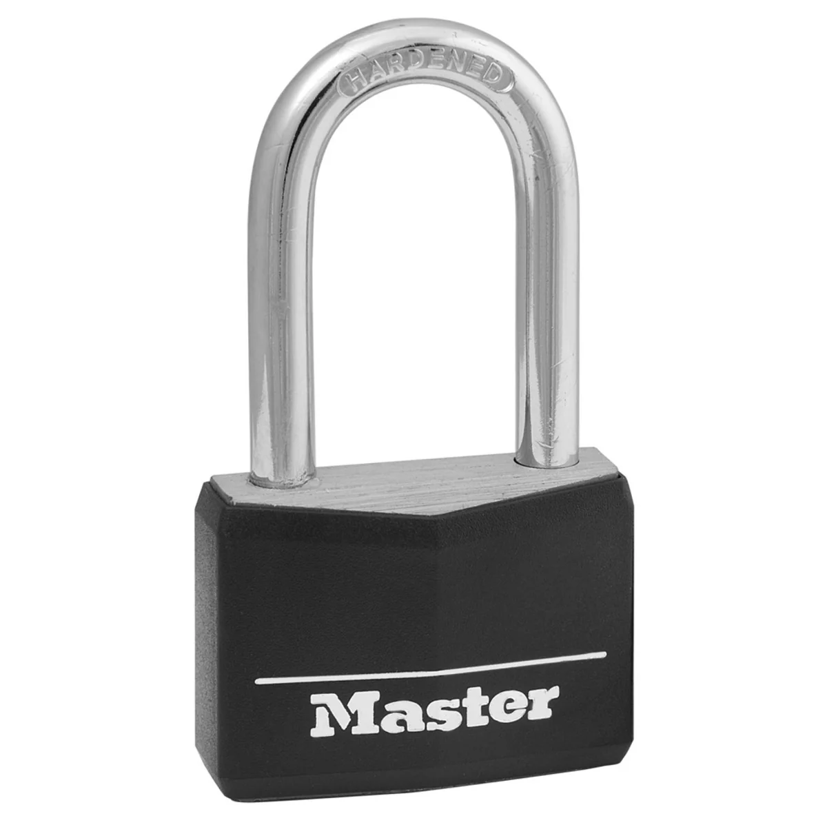 Vinyl-Covered Solid Body Padlock, 1-9/16 in Wide - Image 2