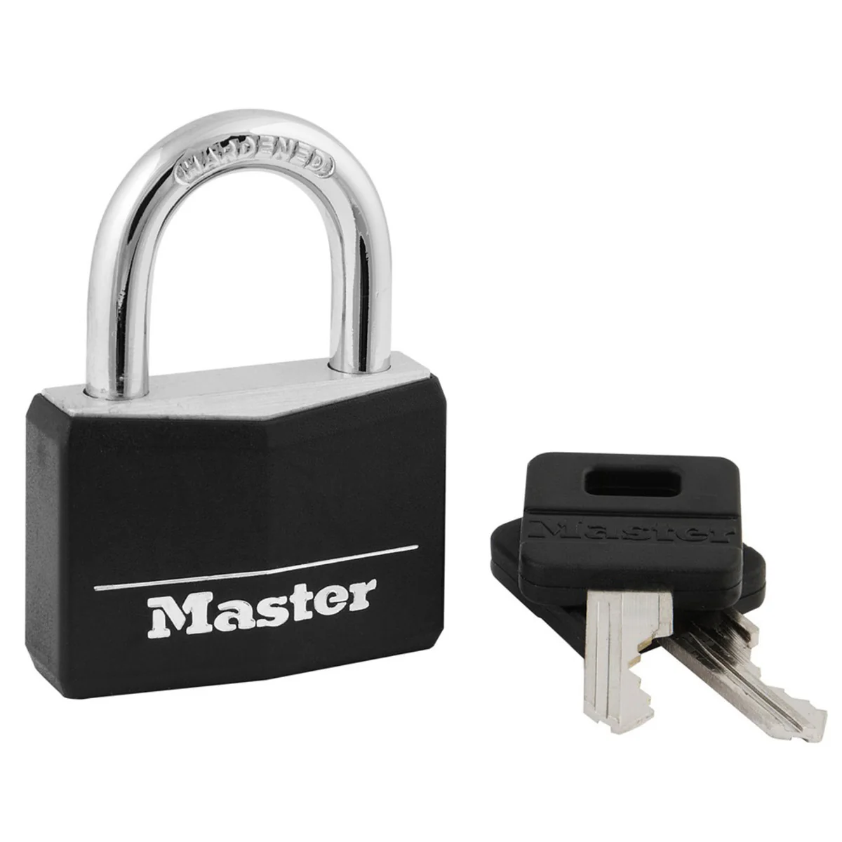 Vinyl-Covered Solid Body Padlock, 1-9/16 in Wide - Image 3