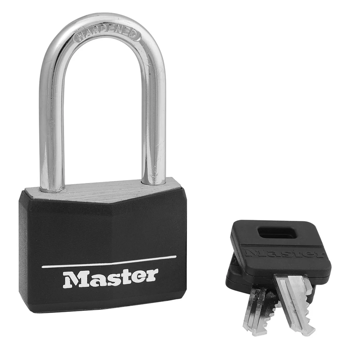 Vinyl-Covered Solid Body Padlock, 1-9/16 in Wide - Image 5
