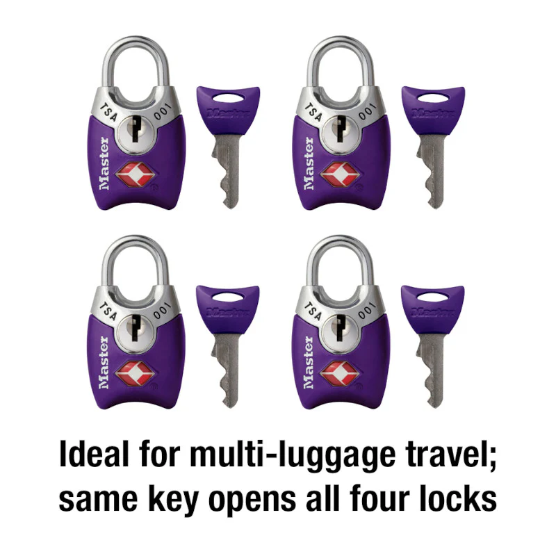 TSA Lock with Shrouded Shackle, 1 in Wide - Image 3