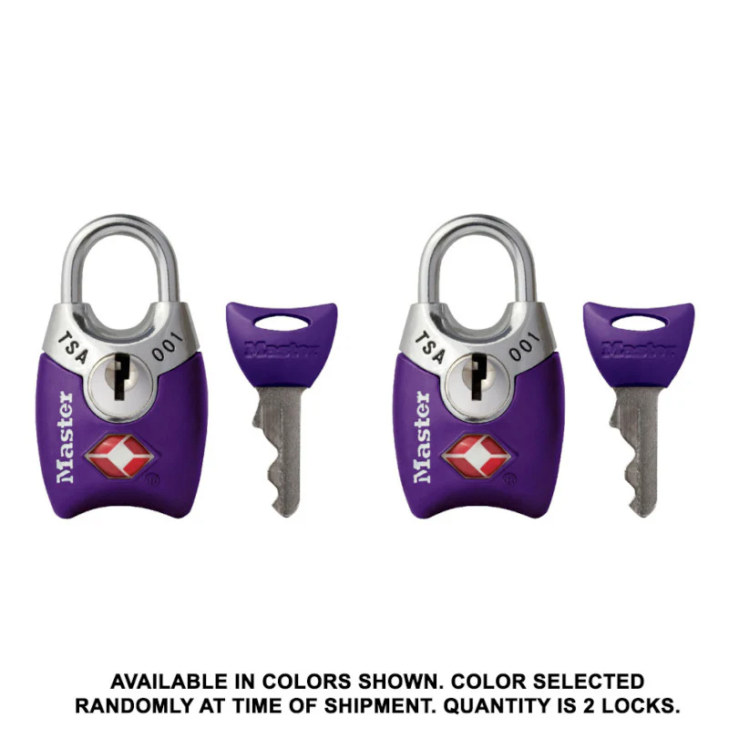 TSA Lock with Shrouded Shackle, 1 in Wide - Image 9