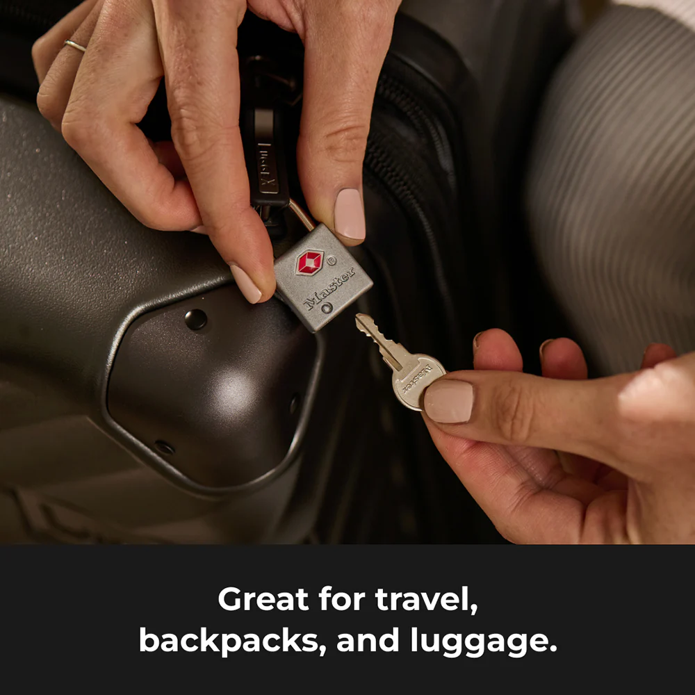 TSA Lock with Solid Metal Body, 7/8 in Wide - Image 4